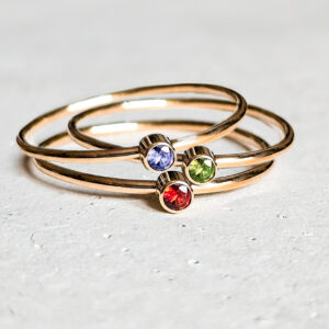 Birthstone Ring | Geboortesteen Ring