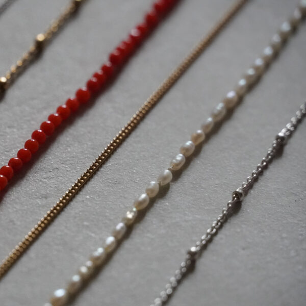 La Mer Pearl Necklace in Sterling Silver