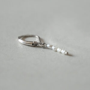 La Mer Pearl Earring in Sterling Silver